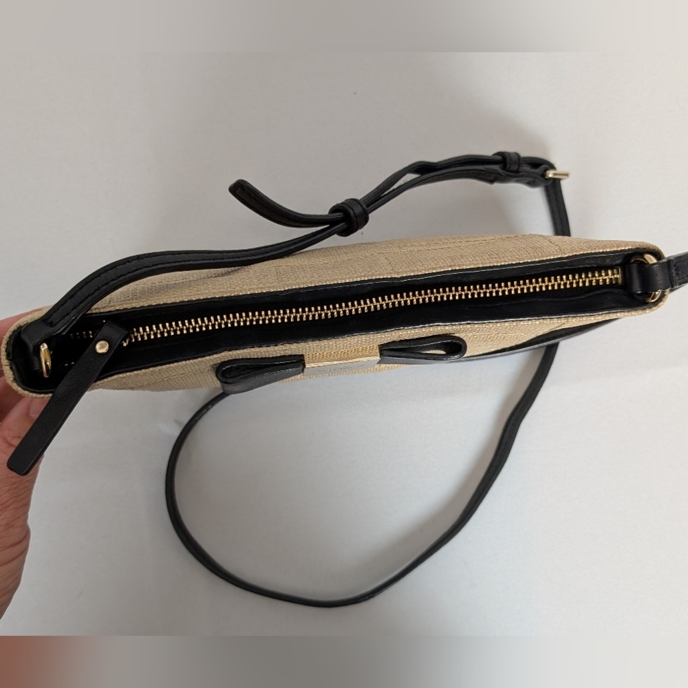 Kate Spade New York Veranda Place Straw Maree Crossbody EUC with COA - Picture 3 of 10